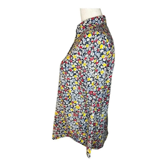 Lauren Ralph Lauren Women's Size Small Floral Button-Up‎ Shirt Multicolor - Picture 2 of 7